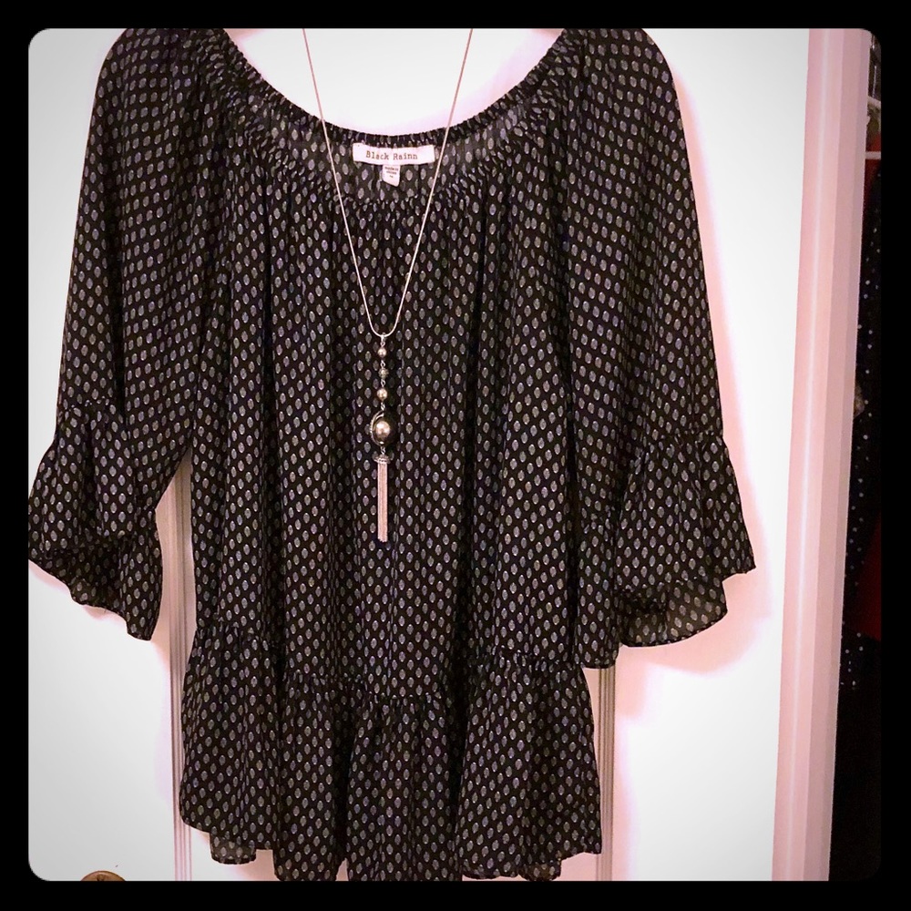Black Rainn Blouse